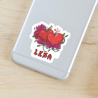 Sticker Heart Lena Laptop Image