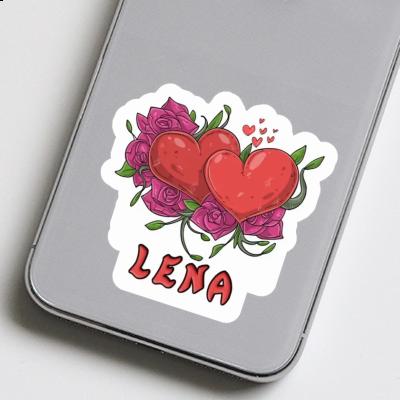 Autocollant Symbole d'amour Lena Notebook Image