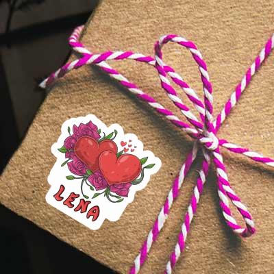 Sticker Heart Lena Gift package Image