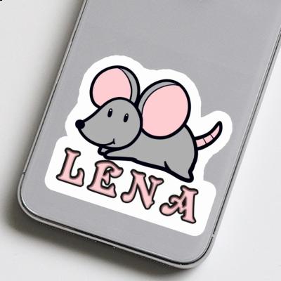 Lena Autocollant Souris Notebook Image