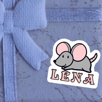 Lena Autocollant Souris Notebook Image