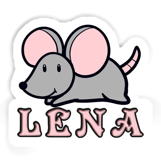 Lena Aufkleber Maus Image