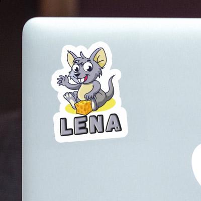 Aufkleber Lena Maus Laptop Image