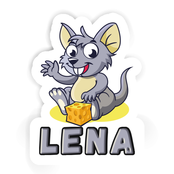 Lena Sticker Mouse Image