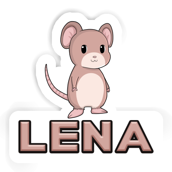 Souris Autocollant Lena Notebook Image