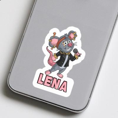 Sticker Lena Singer Gift package Image