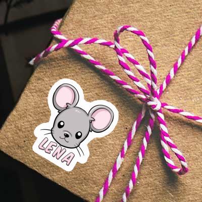 Sticker Lena Mousehead Image