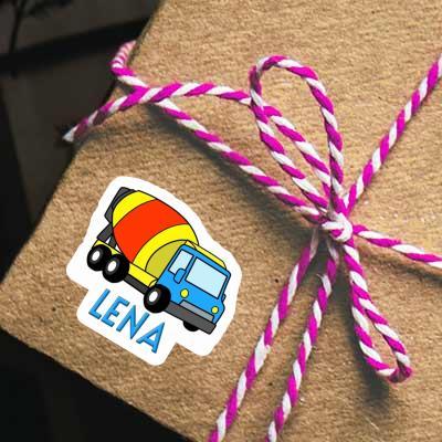 Sticker Lena Mixer Truck Image