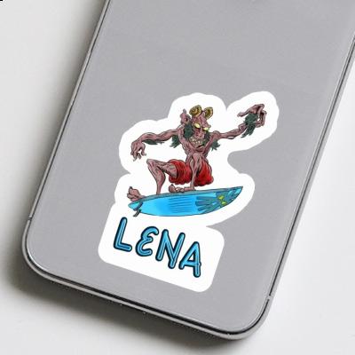 Sticker Lena Surfer Gift package Image