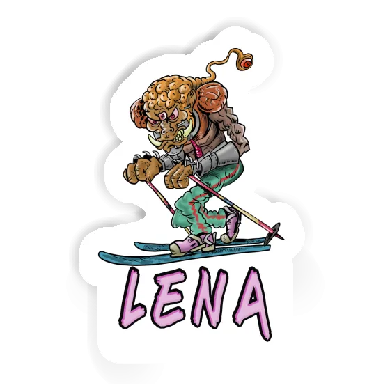 Telemarker Sticker Lena Image