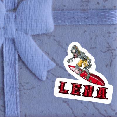 Lena Sticker Wave Rider Image