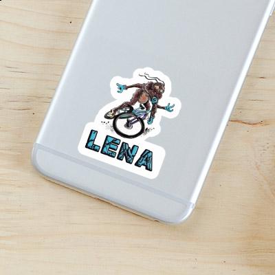 Mountainbiker Aufkleber Lena Notebook Image