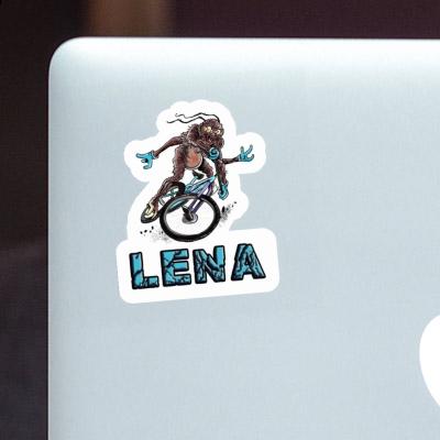 Lena Sticker Mountainbiker Image