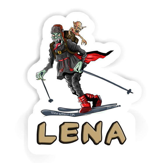 Sticker Lena Telemarker Notebook Image