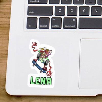 Skateboarder Sticker Lena Gift package Image