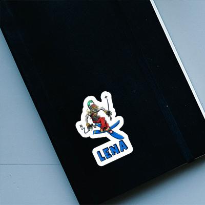 Lena Sticker Skier Image