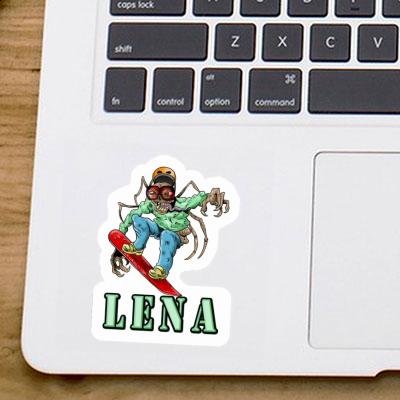 Sticker Lena Boarder Image