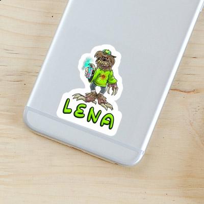 Sticker Sprayer Lena Laptop Image