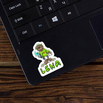 Lena Sticker Sprayer Notebook Image