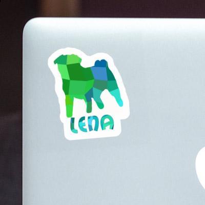 Lena Sticker Pug Image