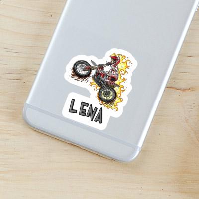 Sticker Dirt Biker Lena Image