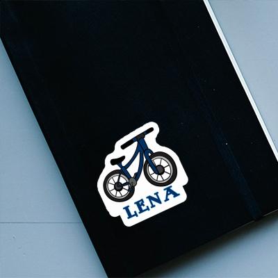 Sticker Mountain Bike Lena Laptop Image