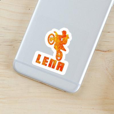 Motocross-Fahrer Sticker Lena Gift package Image