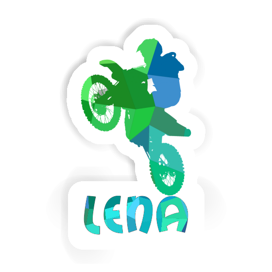 Sticker Motocross-Fahrer Lena Image