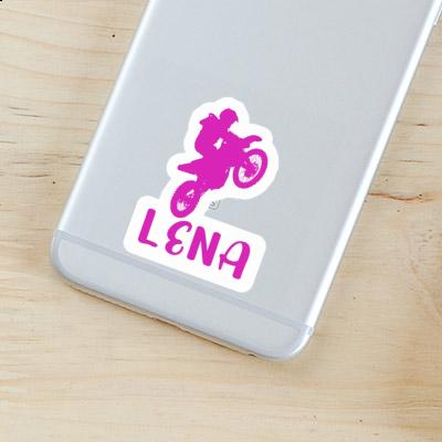 Motocross-Fahrer Sticker Lena Image