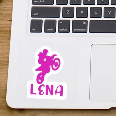 Motocross-Fahrer Sticker Lena Image