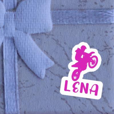 Motocross-Fahrer Sticker Lena Gift package Image