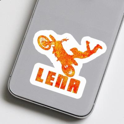 Motocross-Fahrer Sticker Lena Gift package Image