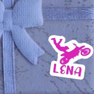 Lena Sticker Motocross-Fahrer Gift package Image