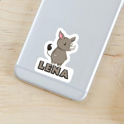 Lena Sticker Rhinozeros Notebook Image