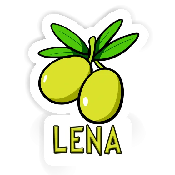 Sticker Lena Olive Notebook Image