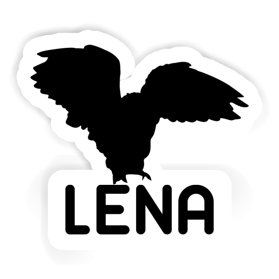 Owl Sticker Lena Laptop Image