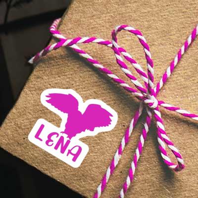 Lena Sticker Owl Laptop Image