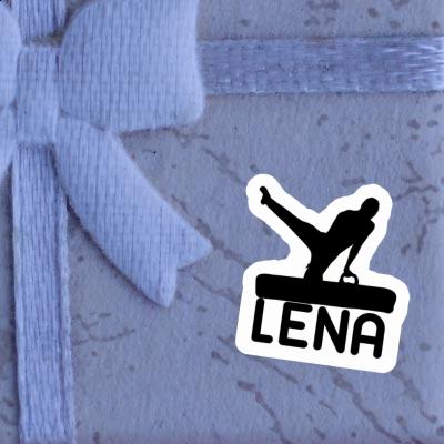 Sticker Lena Gymnast Notebook Image