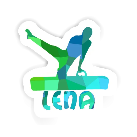 Gymnast Sticker Lena Laptop Image