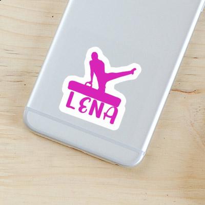 Lena Sticker Turner Laptop Image