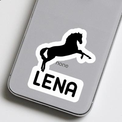 Lena Sticker Horse Notebook Image