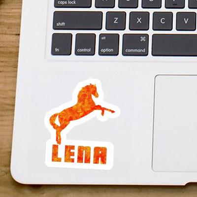 Sticker Lena Horse Notebook Image