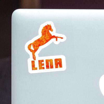 Sticker Lena Pferd Laptop Image