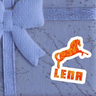 Sticker Lena Pferd Notebook Image