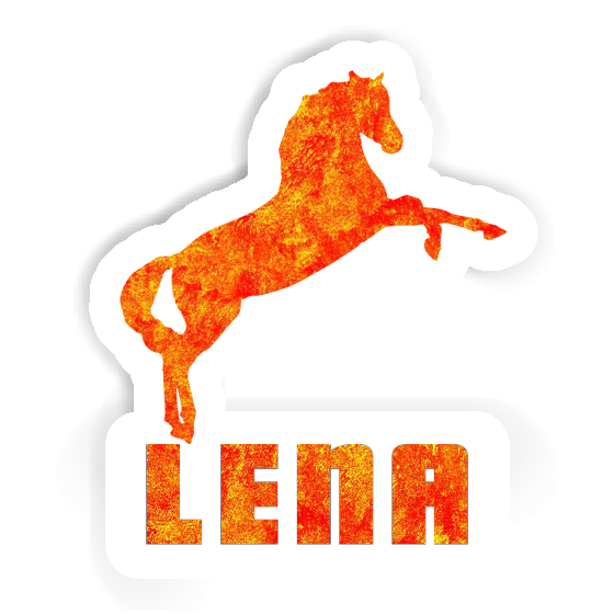 Sticker Lena Pferd Laptop Image