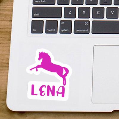 Sticker Lena Horse Notebook Image