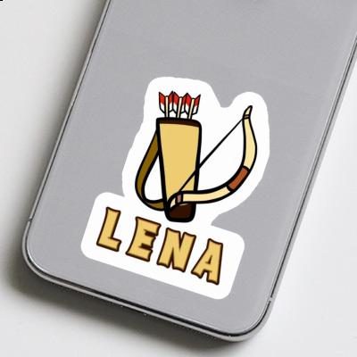 Pfeilbogen Sticker Lena Laptop Image