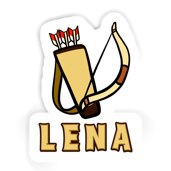 Sticker Lena Arrow Bow Image