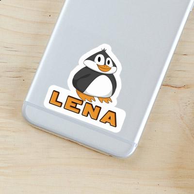 Sticker Lena Penguin Laptop Image