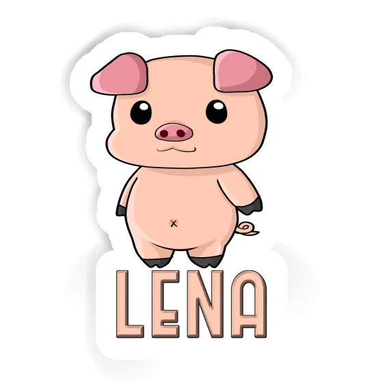 Piggy Sticker Lena Image